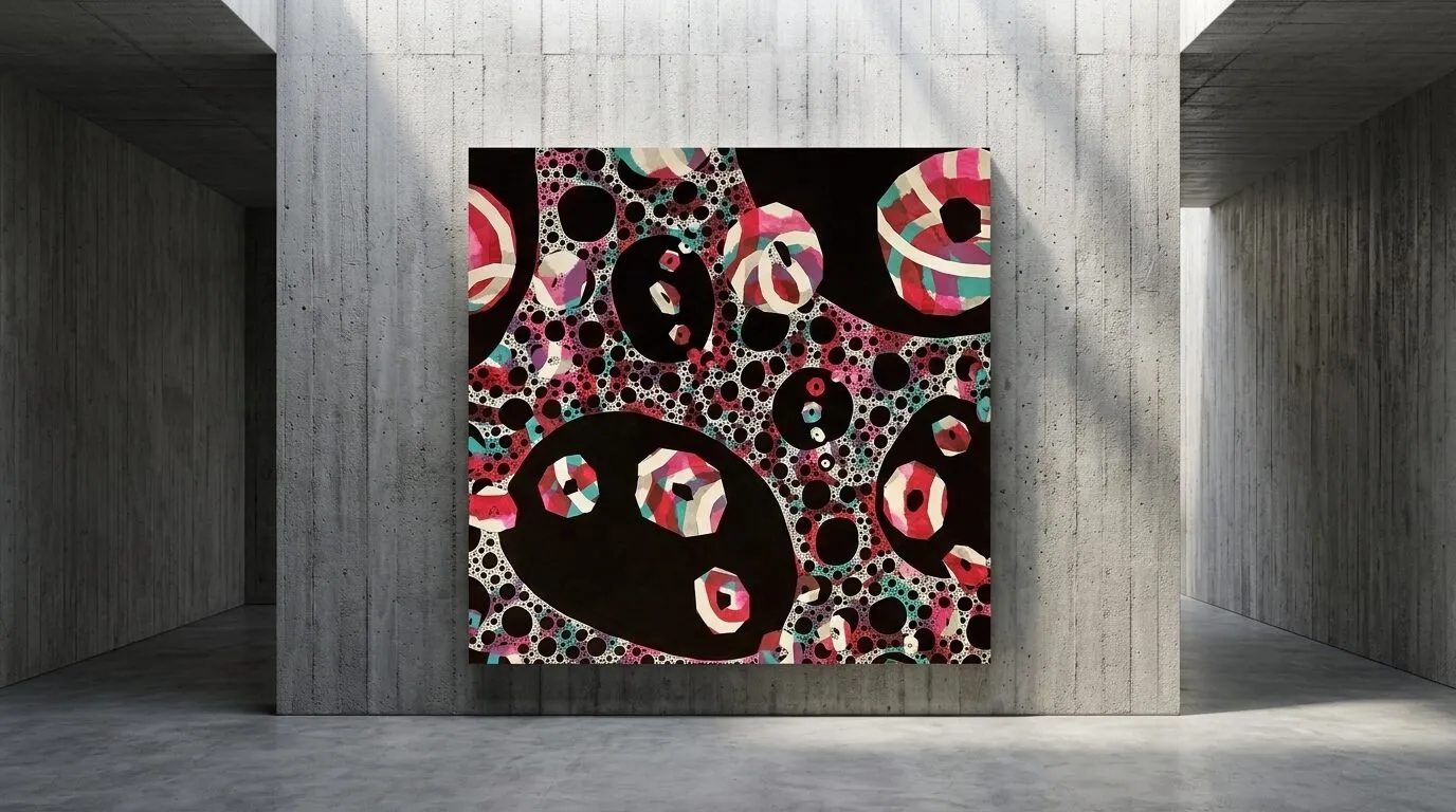 Entangled — shown in a space