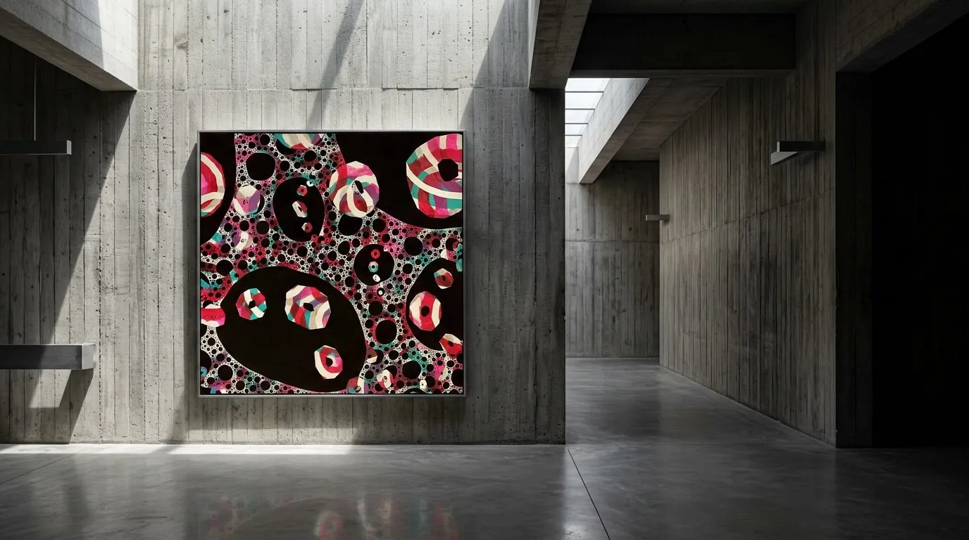 Entangled — shown in a space