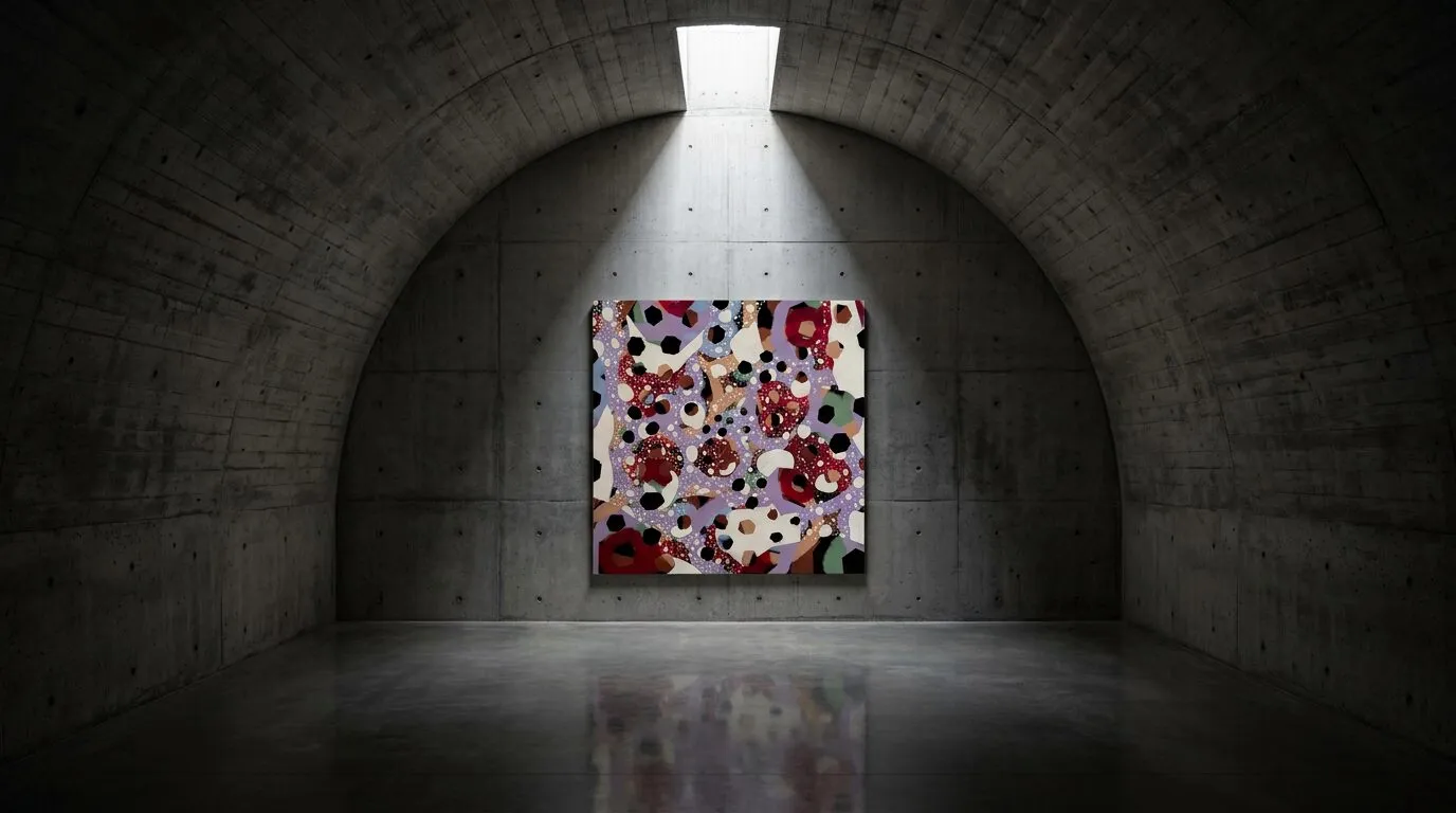 Untitled — shown in a space