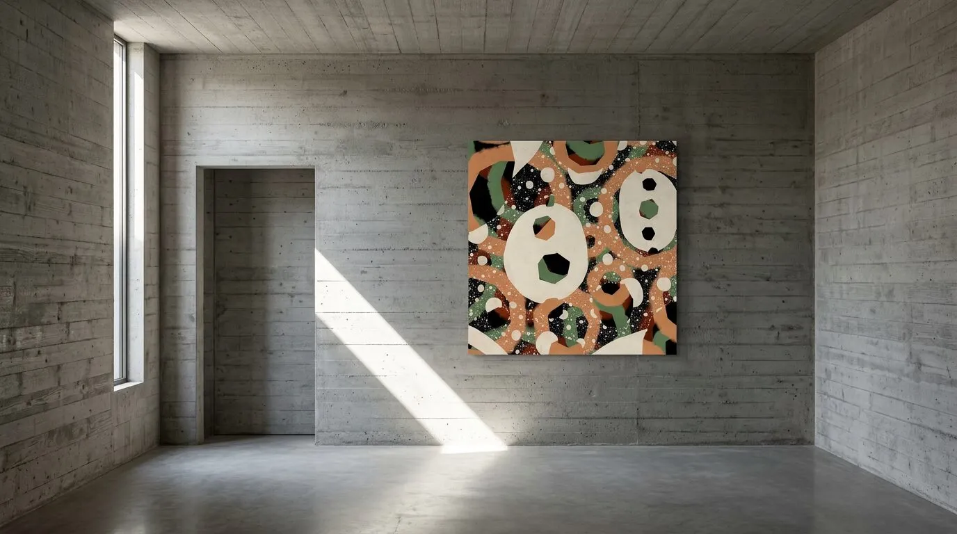 Tant Grön — shown in a space