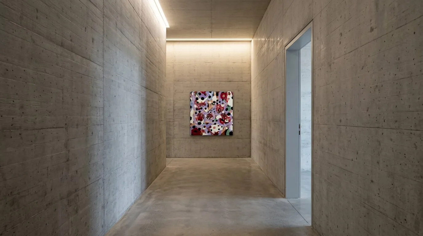 Untitled — shown in a space