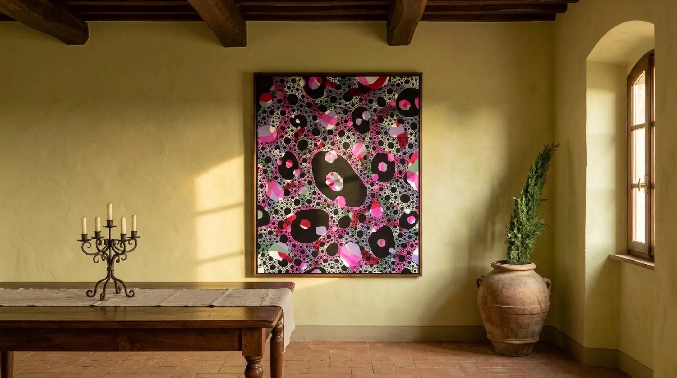 Eternity Has No Center — shown in a space